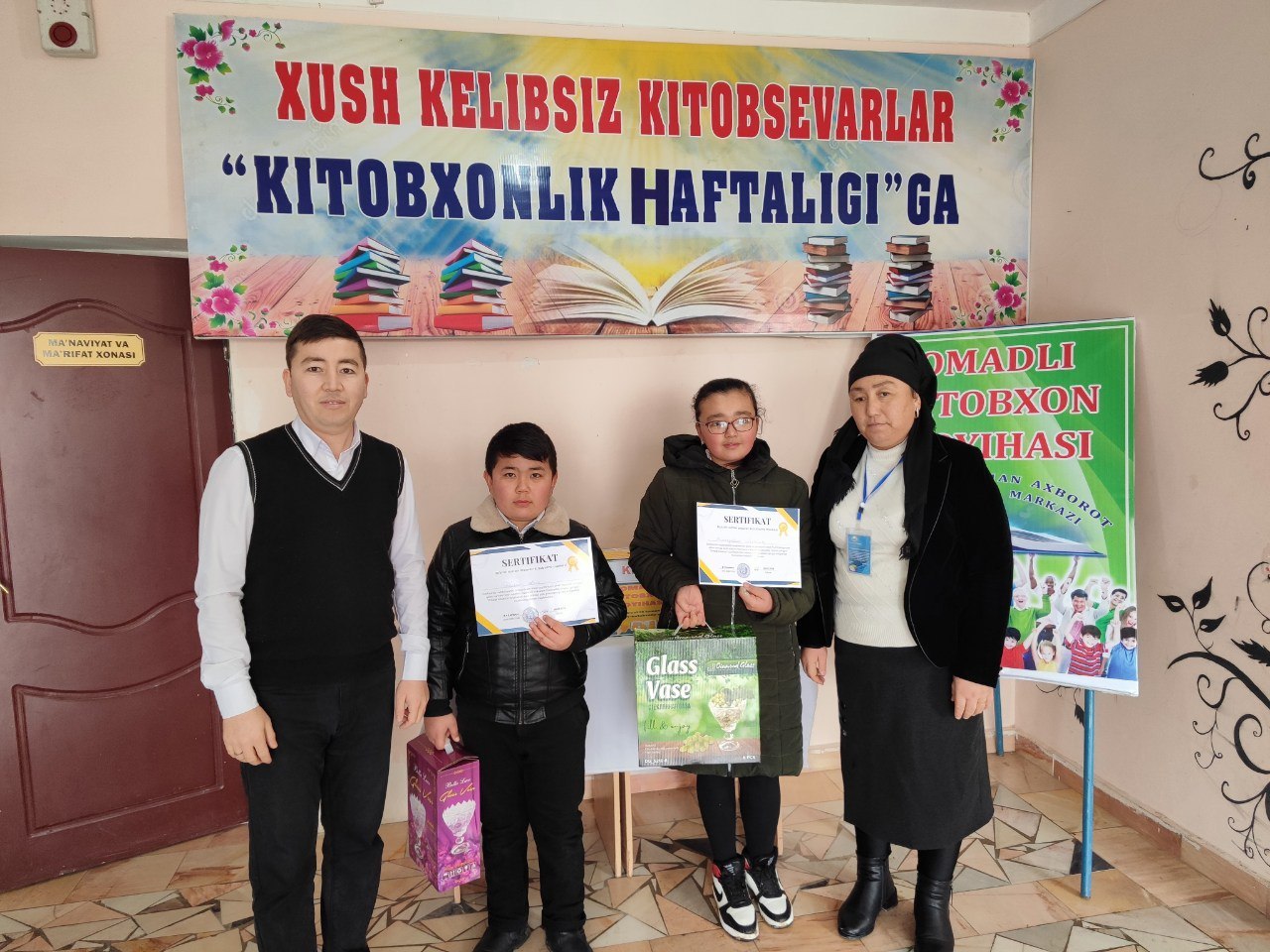 "Omadli kitobxon" loyihasining fevral oyi gʻoliblari aniqlandi